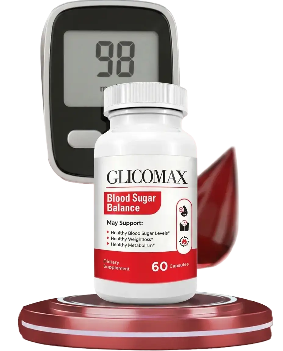 GlicoMax Metabolic Wellness Supplement Bottle